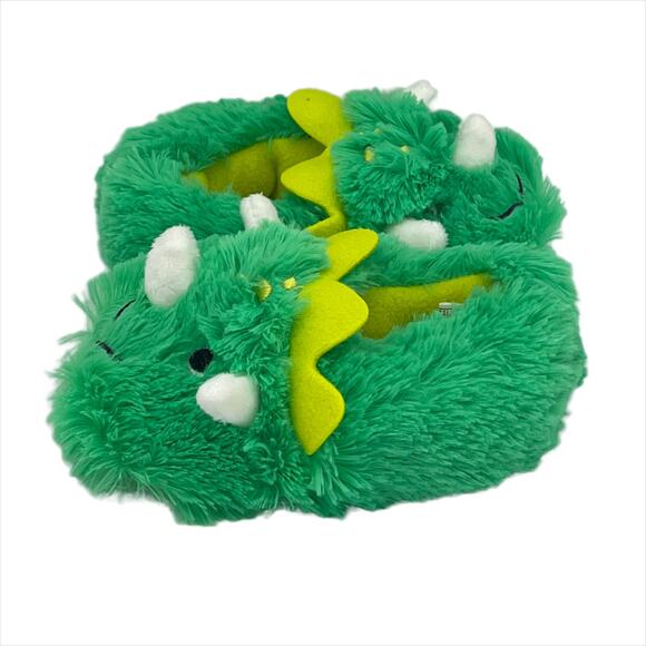 Simple Joys by Carter Jarrell Fuzzy Slipper in Green Size S(5-6) - Picture 3 of 11